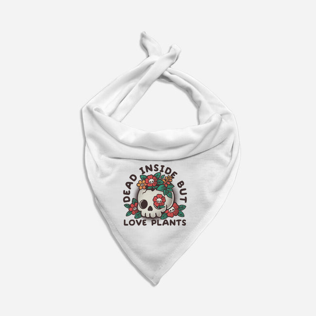 Dead But Love Plants-Dog-Bandana-Pet Collar-NemiMakeit