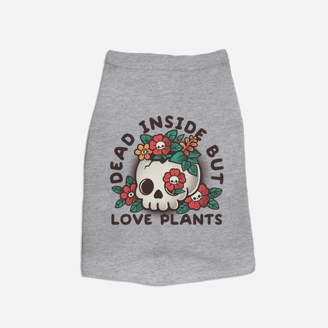 Dead But Love Plants-Dog-Basic-Pet Tank-NemiMakeit