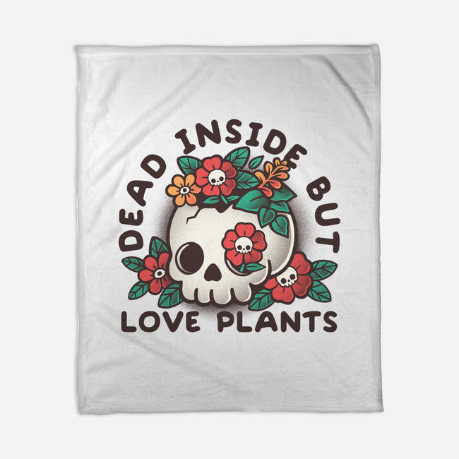 Dead But Love Plants-None-Fleece-Blanket-NemiMakeit