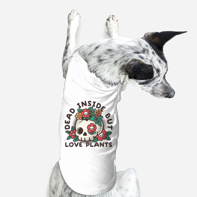 Dead But Love Plants-Dog-Basic-Pet Tank-NemiMakeit