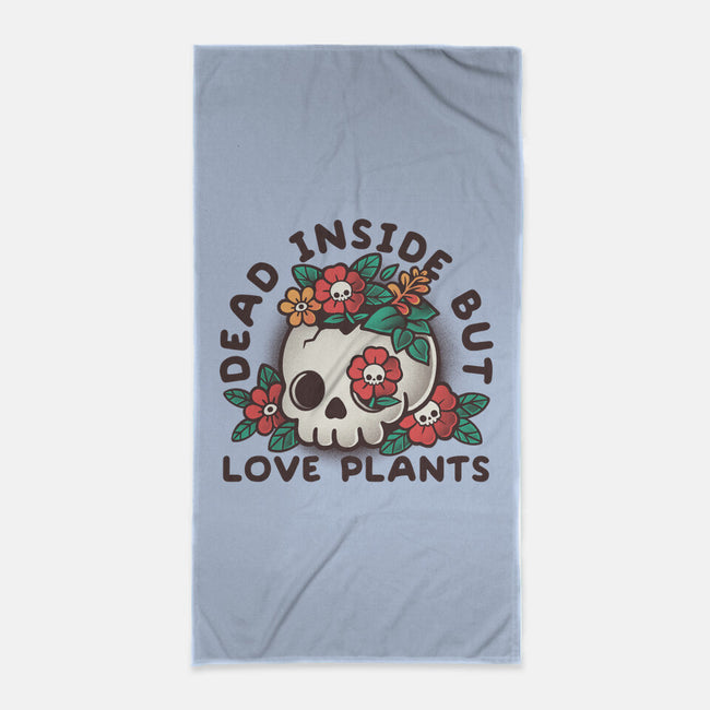 Dead But Love Plants-None-Beach-Towel-NemiMakeit