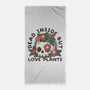 Dead But Love Plants-None-Beach-Towel-NemiMakeit