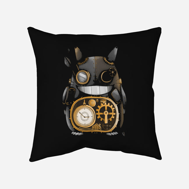 Neighbor Steampunk-None-Removable Cover-Throw Pillow-Vallina84