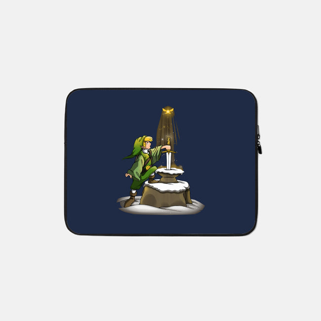 Sword Hero-None-Zippered-Laptop Sleeve-Vallina84