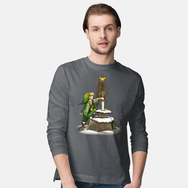 Sword Hero-Mens-Long Sleeved-Tee-Vallina84