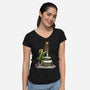 Sword Hero-Womens-V-Neck-Tee-Vallina84