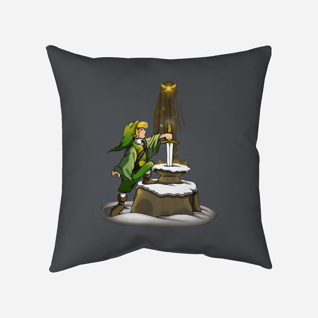 Sword Hero-None-Non-Removable Cover w Insert-Throw Pillow-Vallina84