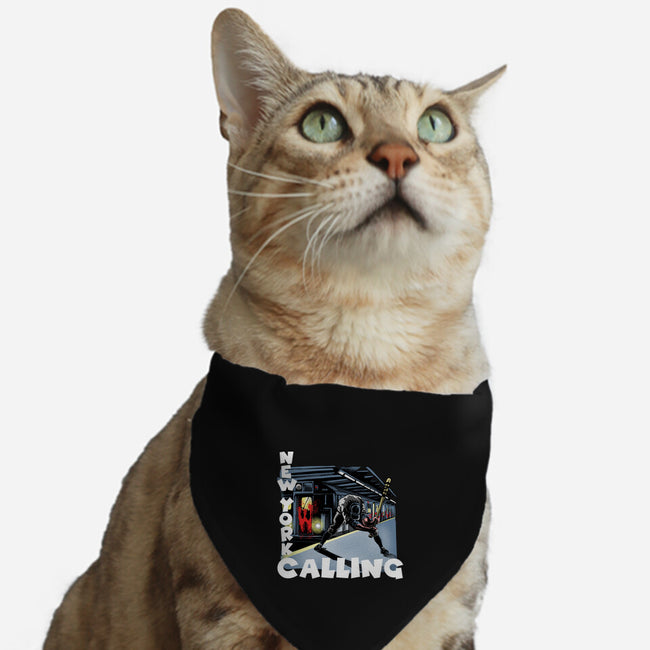 New York Calling-Cat-Adjustable-Pet Collar-zascanauta