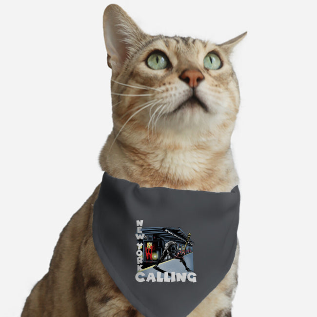 New York Calling-Cat-Adjustable-Pet Collar-zascanauta