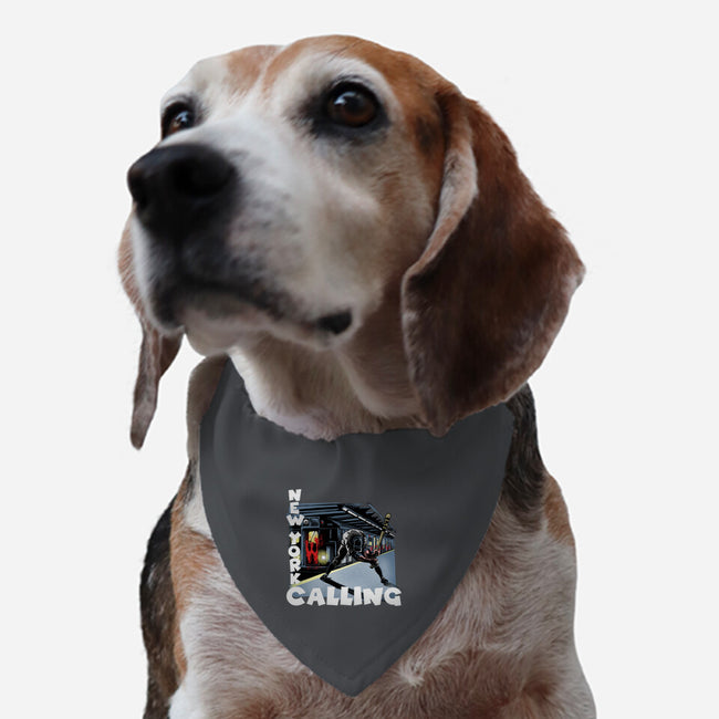 New York Calling-Dog-Adjustable-Pet Collar-zascanauta