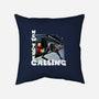 New York Calling-None-Removable Cover-Throw Pillow-zascanauta