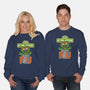 Grouchy Letters-Unisex-Crew Neck-Sweatshirt-Nemons