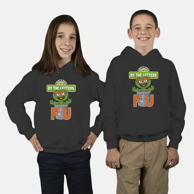 Grouchy Letters-Youth-Pullover-Sweatshirt-Nemons
