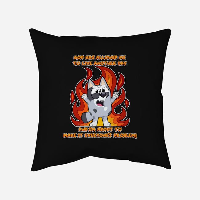 Muffin Lives Another Day-None-Removable Cover w Insert-Throw Pillow-Alexhefe