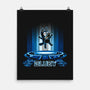 Futuristic Bluey-None-Matte-Poster-dalethesk8er
