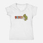 Comma Chameleon-Womens-V-Neck-Tee-kg07