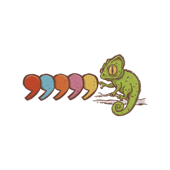 Comma Chameleon-Mens-Long Sleeved-Tee-kg07
