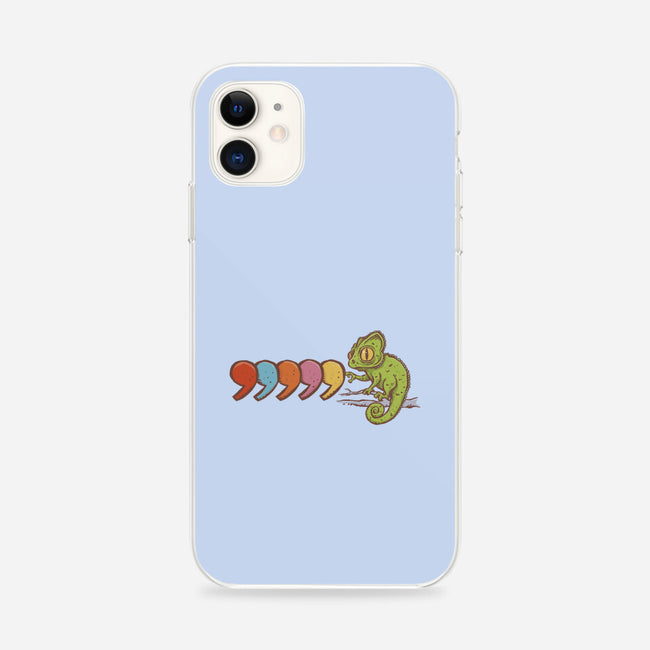 Comma Chameleon-iPhone-Snap-Phone Case-kg07