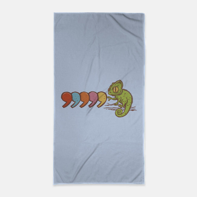Comma Chameleon-None-Beach-Towel-kg07