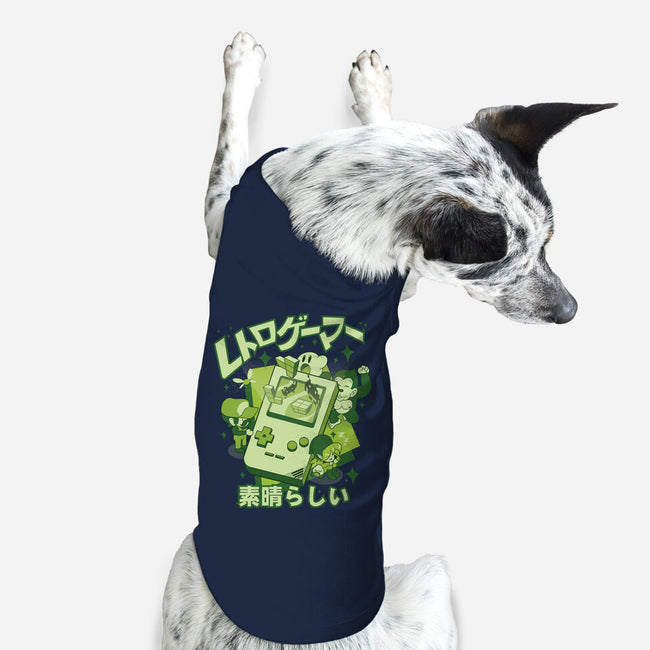 Retro Gamers Are Awesome-Dog-Basic-Pet Tank-Kladenko