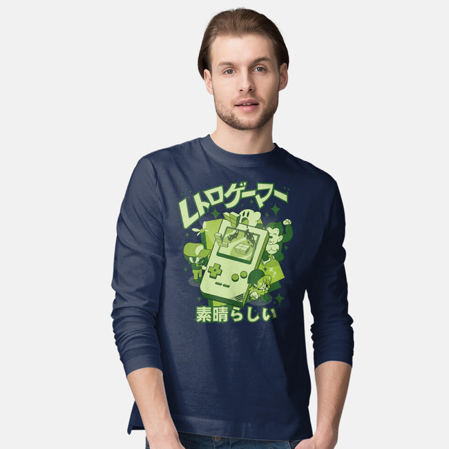 Retro Gamers Are Awesome-Mens-Long Sleeved-Tee-Kladenko