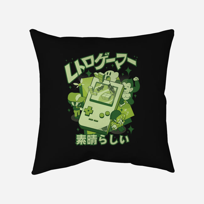 Retro Gamers Are Awesome-None-Non-Removable Cover w Insert-Throw Pillow-Kladenko