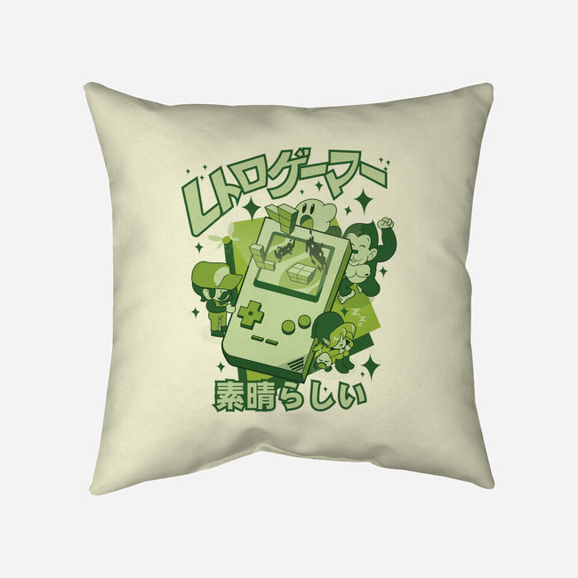 Retro Gamers Are Awesome-None-Non-Removable Cover w Insert-Throw Pillow-Kladenko