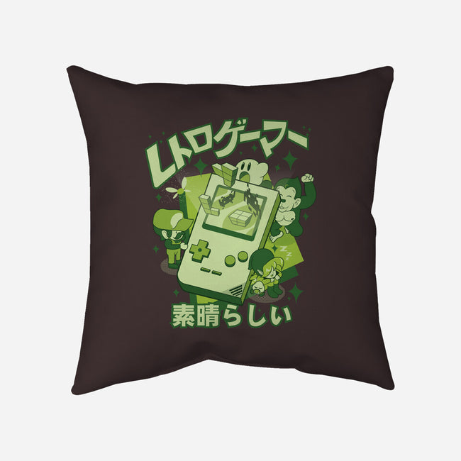 Retro Gamers Are Awesome-None-Non-Removable Cover w Insert-Throw Pillow-Kladenko