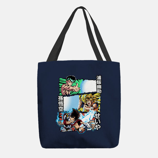 Greatest Anime Heroes-None-Basic Tote-Bag-Diego Oliver