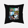 Greatest Anime Heroes-None-Removable Cover w Insert-Throw Pillow-Diego Oliver