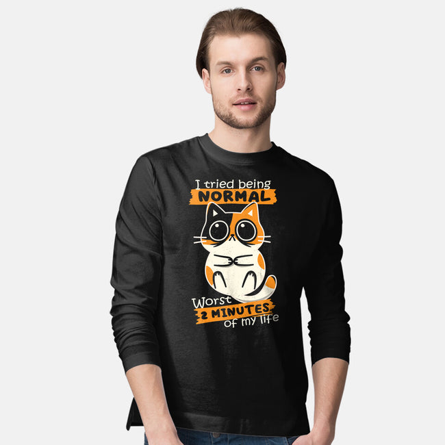 Normal To Worst-Mens-Long Sleeved-Tee-Xentee