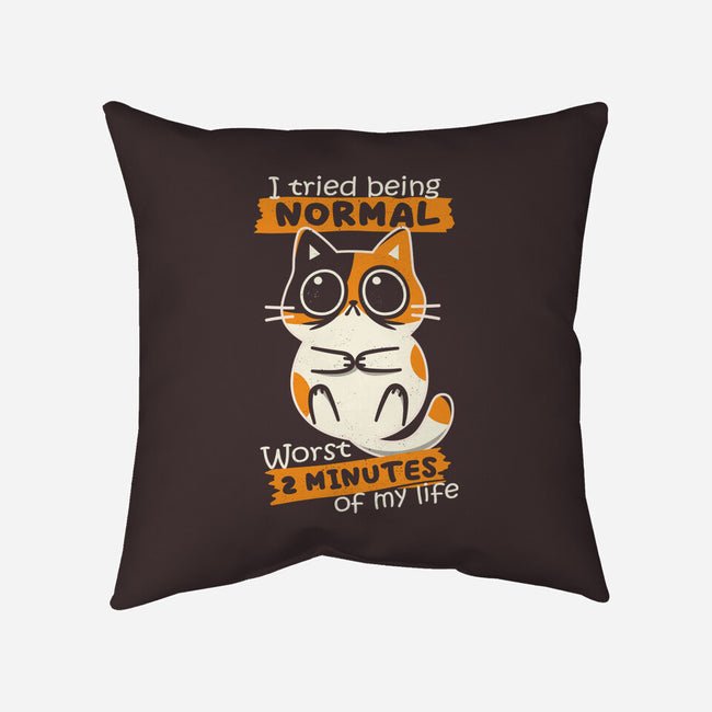 Normal To Worst-None-Removable Cover w Insert-Throw Pillow-Xentee