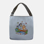 Walking Down The Stream-None-Adjustable Tote-Bag-Xentee