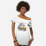 Walking Down The Stream-Womens-Off Shoulder-Tee-Xentee