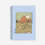 Egypt Mummy Ramen Pyramids-None-Dot Grid-Notebook-tobefonseca