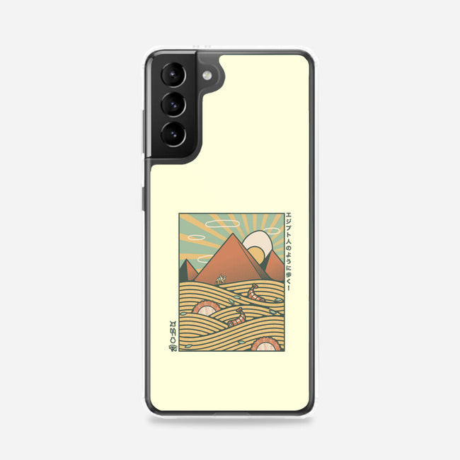 Egypt Mummy Ramen Pyramids-Samsung-Snap-Phone Case-tobefonseca