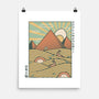 Egypt Mummy Ramen Pyramids-None-Matte-Poster-tobefonseca