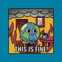 Earth It's Fine Room On Fire-None-Adjustable Tote-Bag-tobefonseca