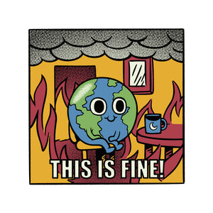 Earth It's Fine Room On Fire