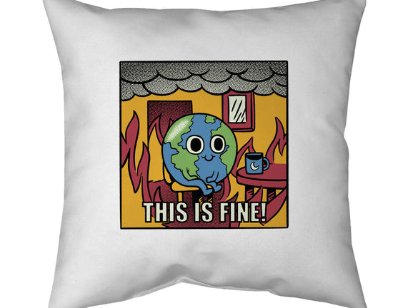 Earth It's Fine Room On Fire