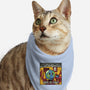 Earth It's Fine Room On Fire-Cat-Bandana-Pet Collar-tobefonseca