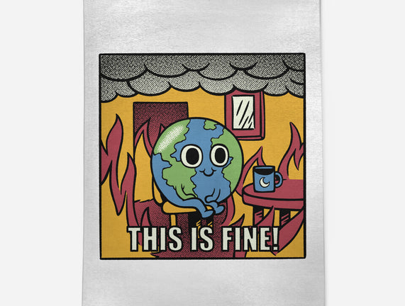 Earth It's Fine Room On Fire