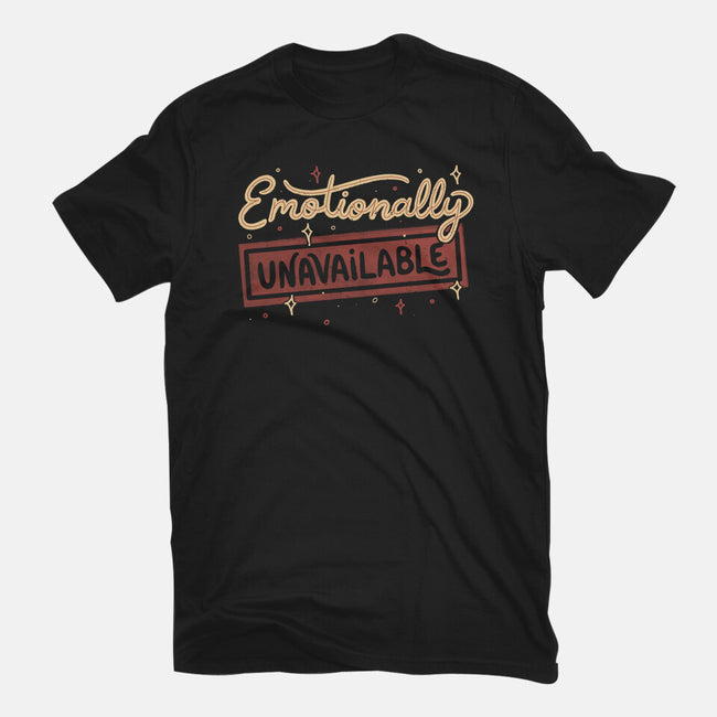 Emotionally Unavailable-Womens-Fitted-Tee-tobefonseca