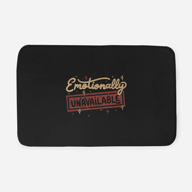 Emotionally Unavailable-None-Memory Foam-Bath Mat-tobefonseca