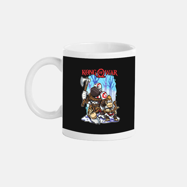 Kong Of War-None-Mug-Drinkware-Planet of Tees
