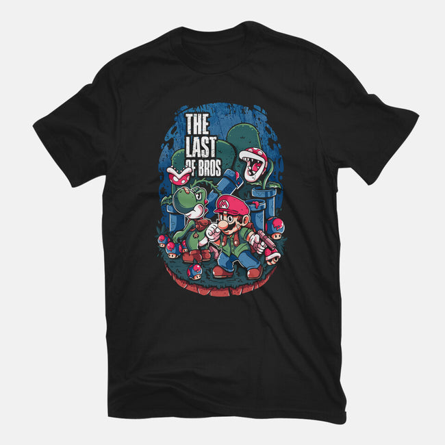 The Last Of Bros-Mens-Basic-Tee-Planet of Tees