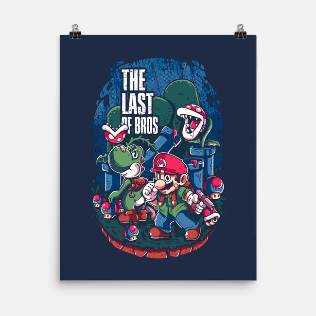 The Last Of Bros-None-Matte-Poster-Planet of Tees