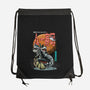 Dragon Sushi Slayer-None-Drawstring-Bag-Kladenko