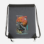 Dragon Sushi Slayer-None-Drawstring-Bag-Kladenko