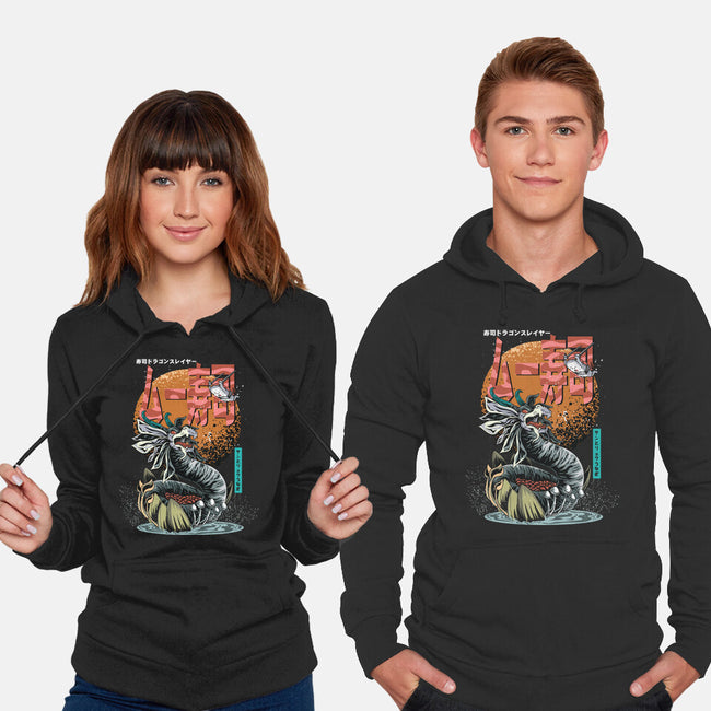 Dragon Sushi Slayer-Unisex-Pullover-Sweatshirt-Kladenko